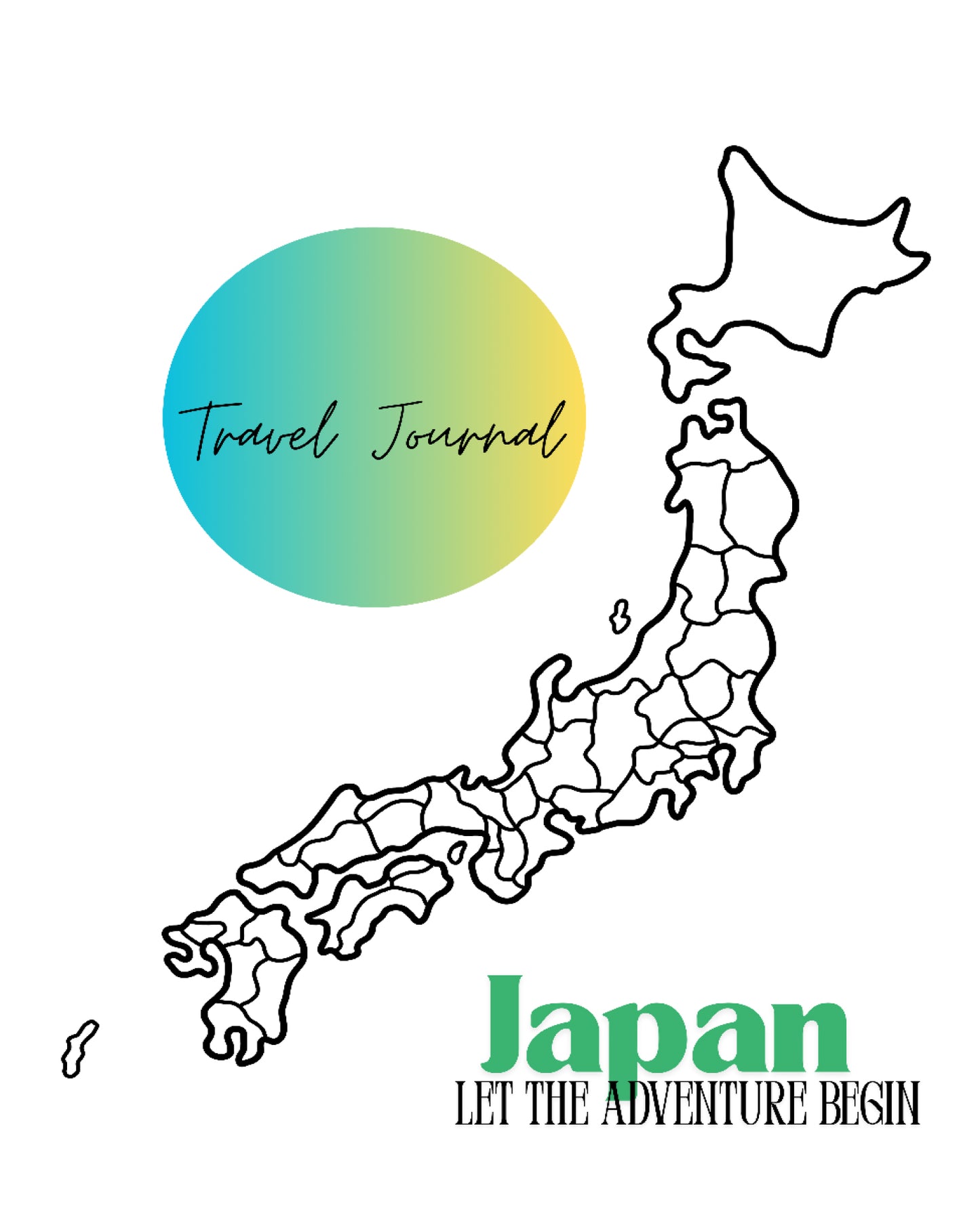 Japan Travel Journal - Multiple Print License
