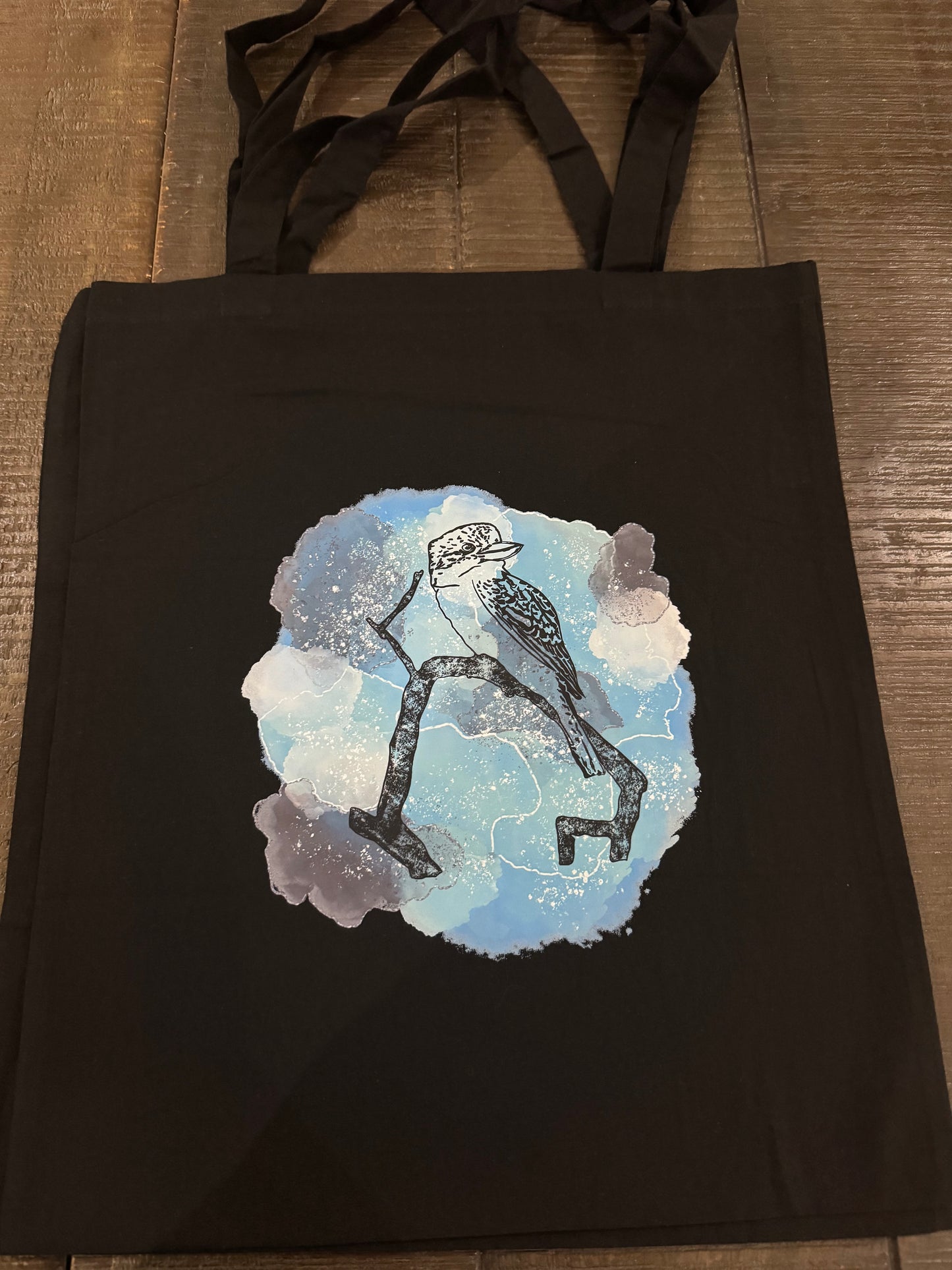 Watercolour Kookaburra Tote Bag